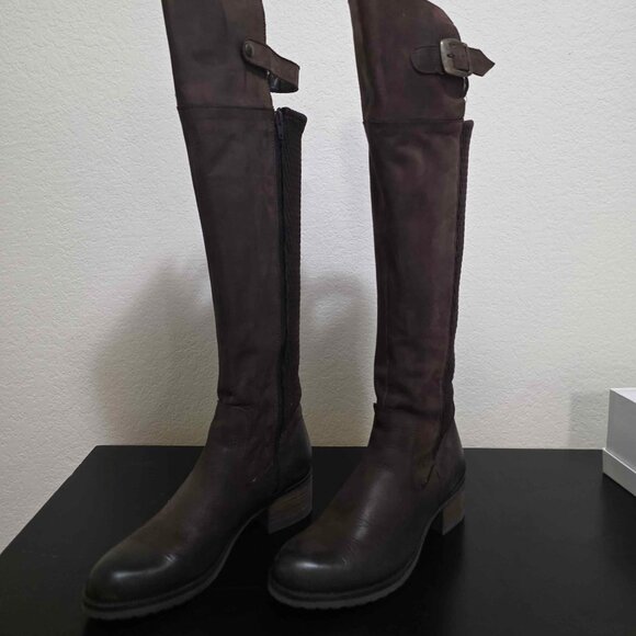 Summit White Mountain 37 OTK Lizzie Nubuck Stretch Boots - Picture 1 of 4
